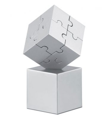 KUBZLE 3D fém kirakó játék