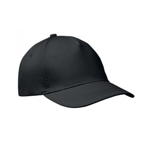 BUZZ 5 paneles baseball sapka - Fekete