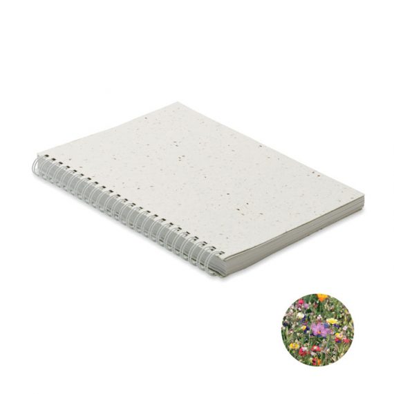 SEED RING A5 magpapír spirálos notesz