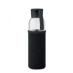 EBOR Újrahaszn. üveg palack 500 ml - Fekete