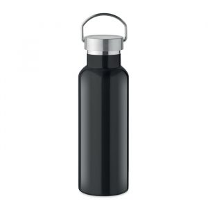 FLORENCE Duplafalú palack 500 ml - Fekete