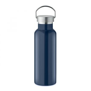 FLORENCE Duplafalú palack 500 ml - Francia Tengerészkék