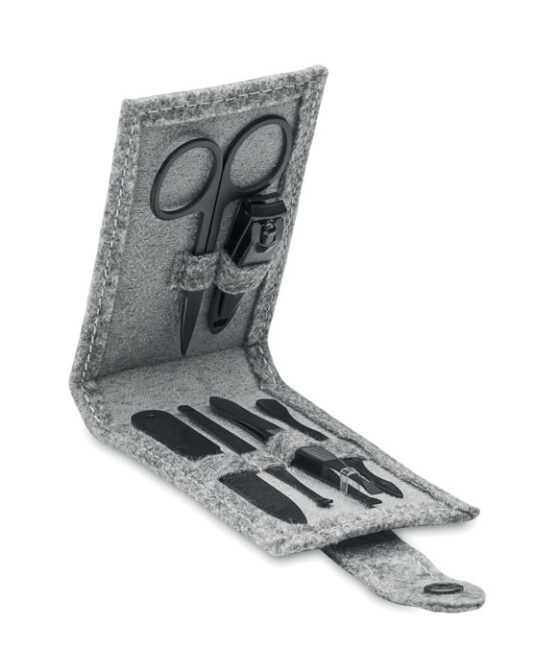 NAILKIT FELT RPET filc 6 db-os manikűrszett