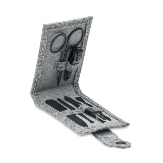 NAILKIT FELT RPET filc 6 db-os manikűrszett