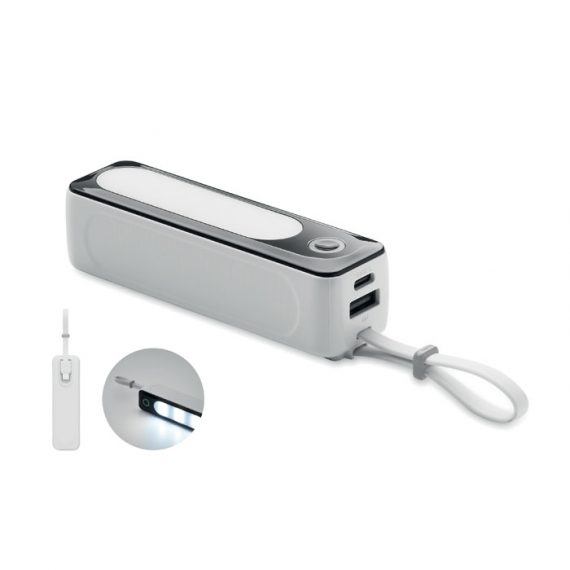 POWLIGHT 5000 mAh powerbank COB fénnyel