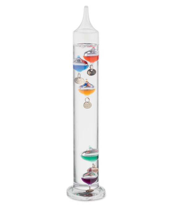 GALI Galileo hőmérő üveg 28 cm