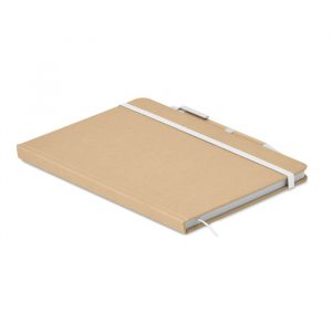 CARATIL A5 notesz újrahaszn. kartonból - Fehér