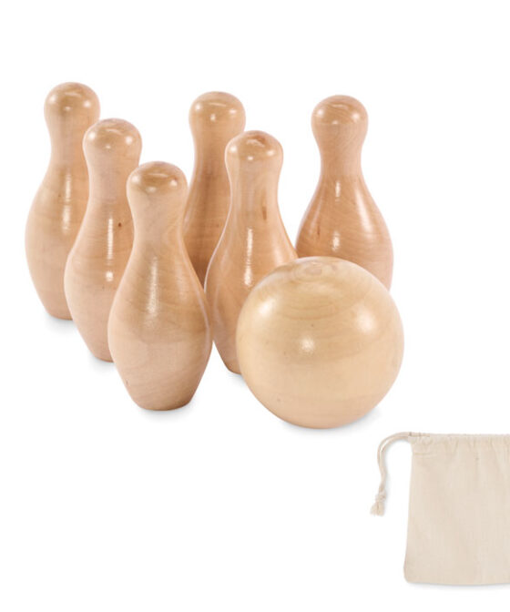 BOLITO Mini fenyőfa bowling szett