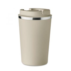 BRACE Duplafalú pohár, 350 ml - Bézs