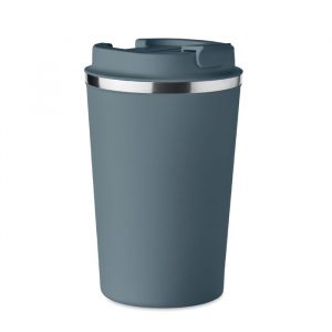 BRACE Duplafalú pohár, 350 ml - Petrolkék