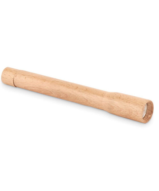 TELES Fából készült COB zseblámpa
