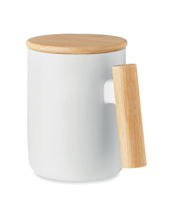 MAJEST Porcelán bögre fedéllel 380 ml