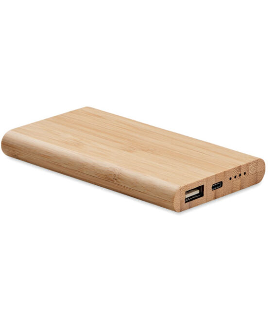 ARENAPOWER C 4000 mAh bambusz powerbank
