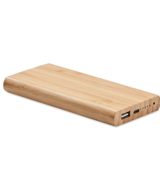 ARENA C 6000 mAh bambusz powerbank