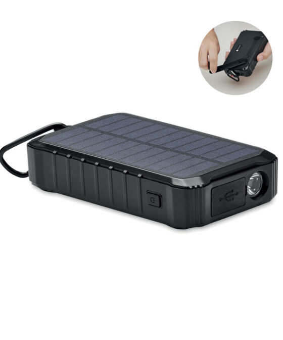 DYA 8000 mAh napelem/dinamós töltő
