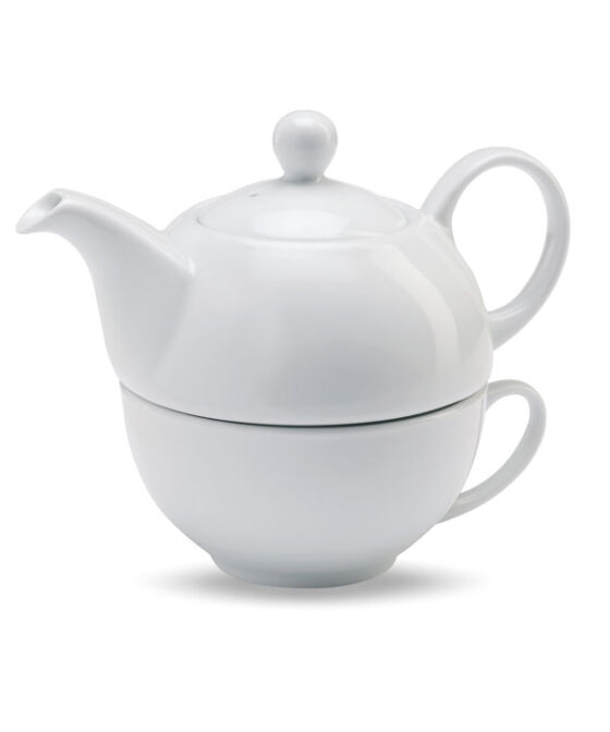 TEA TIME Teáskanna csészével, 400 ml