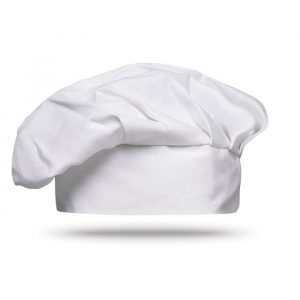 CHEF Pamut szakács sapka, 130 g