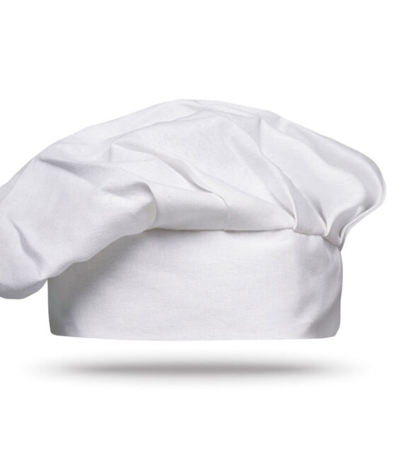 CHEF Pamut szakács sapka, 130 g
