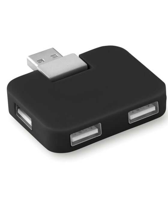 SQUARE 4 portos USB elosztó