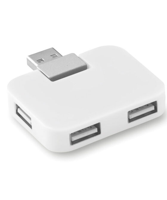 SQUARE 4 portos USB elosztó
