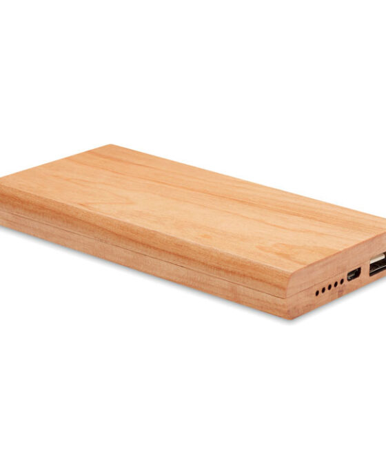 ARENAPOWER 4000 mAh bambusz powerbank