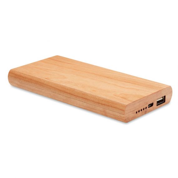 ARENAPOWER 4000 mAh bambusz powerbank