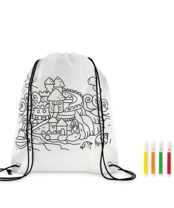 CARRYDRAW Nemszőtt zsinóros táska