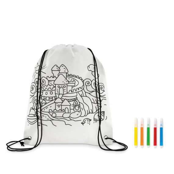 CARRYDRAW Nemszőtt zsinóros táska