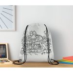 CARRYDRAW Nemszőtt zsinóros táska - Image 3