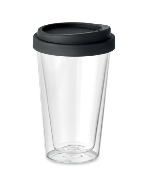 BIELO TUMBLER Hőálló üveg pohár, 350 ml