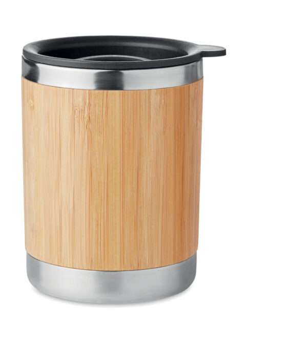 LOKKA Bambusz borítású pohár, 250 ml