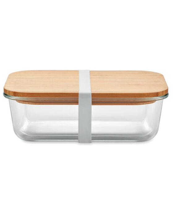 TUNDRA LUNCHBOX Üveg/bambusz uzsonnás doboz