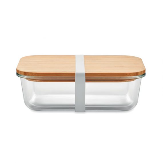 TUNDRA LUNCHBOX Üveg/bambusz uzsonnás doboz