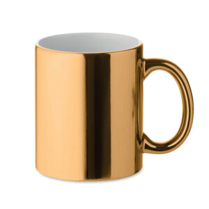 HOLLY Kerámia bögre metál 300 ml