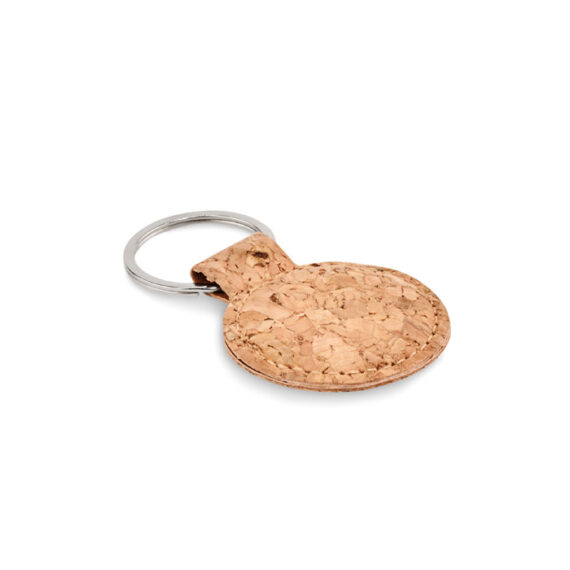 CINCIN Kerek parafa kulcstartó