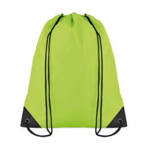 SHOOP 190T poliészter tornazsák - Lime