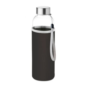 UTAH GLASS Üveg palack 500 ml - Fekete