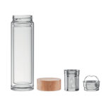 BATUMI GLASS Duplafalú üveg palack, 400 ml - Image 2