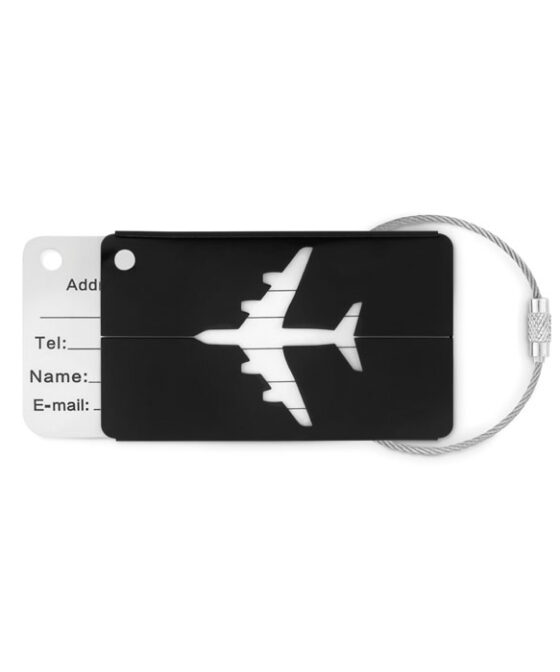 FLY TAG Alumínium bőröndcímke