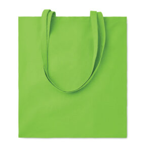 COTTONEL COLOUR ++ Pamut bevásárlótáska, 180 g - Lime