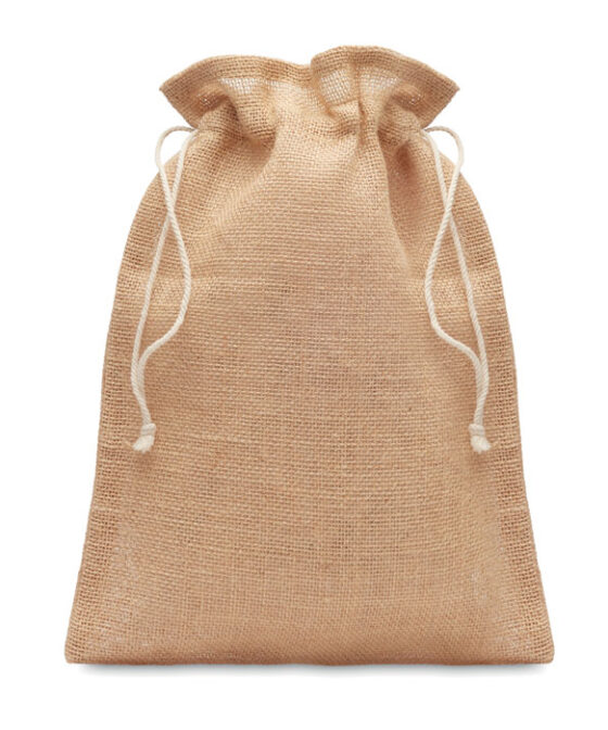 JUTE MEDIUM Közepes juta tasak 25x32 cm