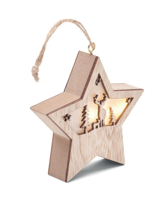 STARLIGHT MDF csillag dísz világítással