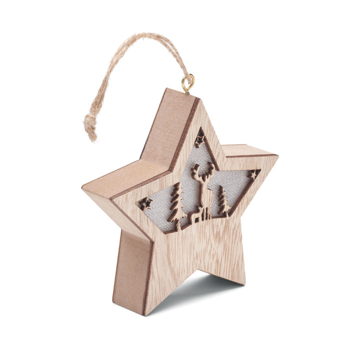 STARLIGHT MDF csillag dísz világítással - Image 3