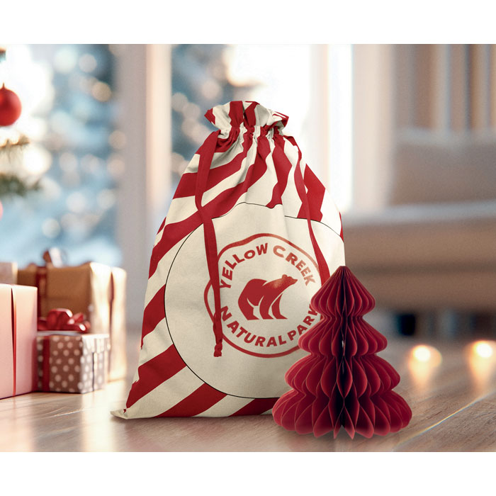 LAUKKU Nagy pamut mikulás tasak - Image 4