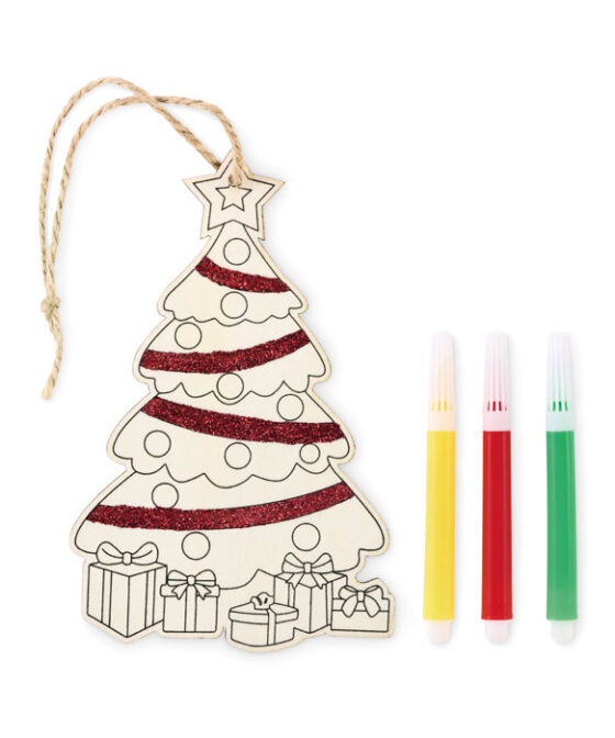 COLORTREE Karácsonyfadísz kifestő szett