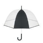GOTA ⌀102cm/23″ átlátszó esernyő, hajlított markolat. - Image 2