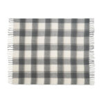QUET Kockás mohair-PES takaró - Image 3