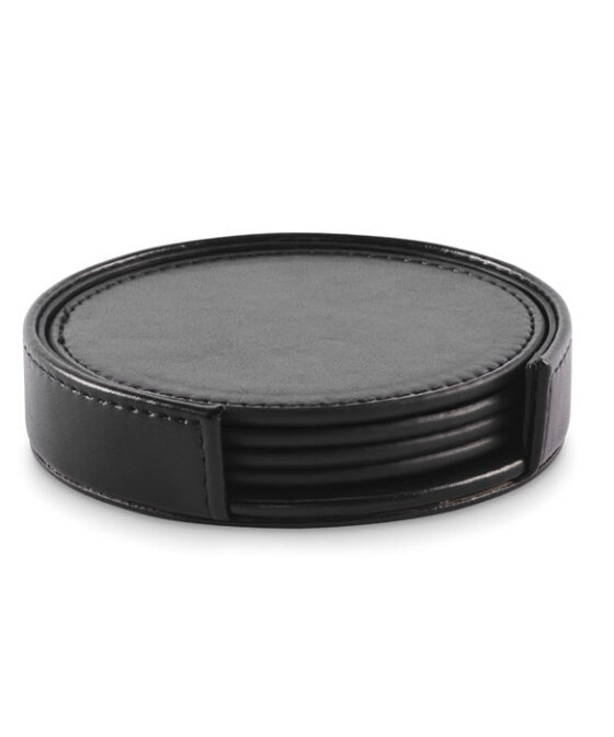 POSA SET 4 db-os PU poháralátét készlet