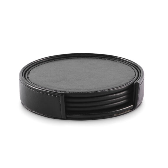 POSA SET 4 db-os PU poháralátét készlet