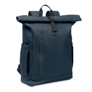 BANGKOK ROLL Rolltop laptop hátizsák 600D - Kék